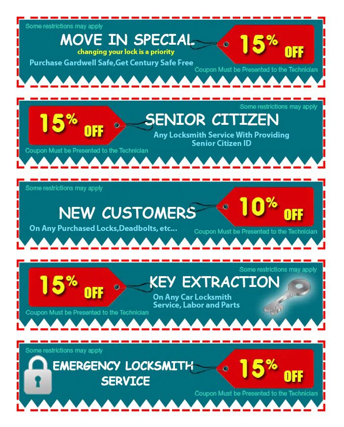 San Antonio Local 24 Hr Locksmith, San Antonio, TX 210-780-6519 - coupons22-set-five